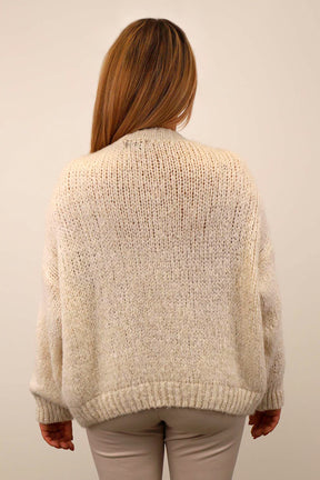 Pullover "Feder" - Beige